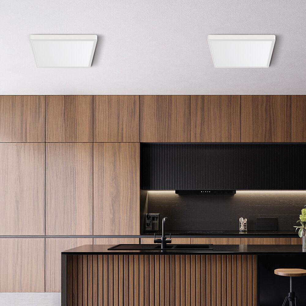 PLAFONIERA LED 36W 3in1 2600lm IP40 ALB JADE SQR SLR 2 PLAFONIERA LED 36W 3in1 2600lm IP40 ALB JADE SQR SLR - imagine 2
