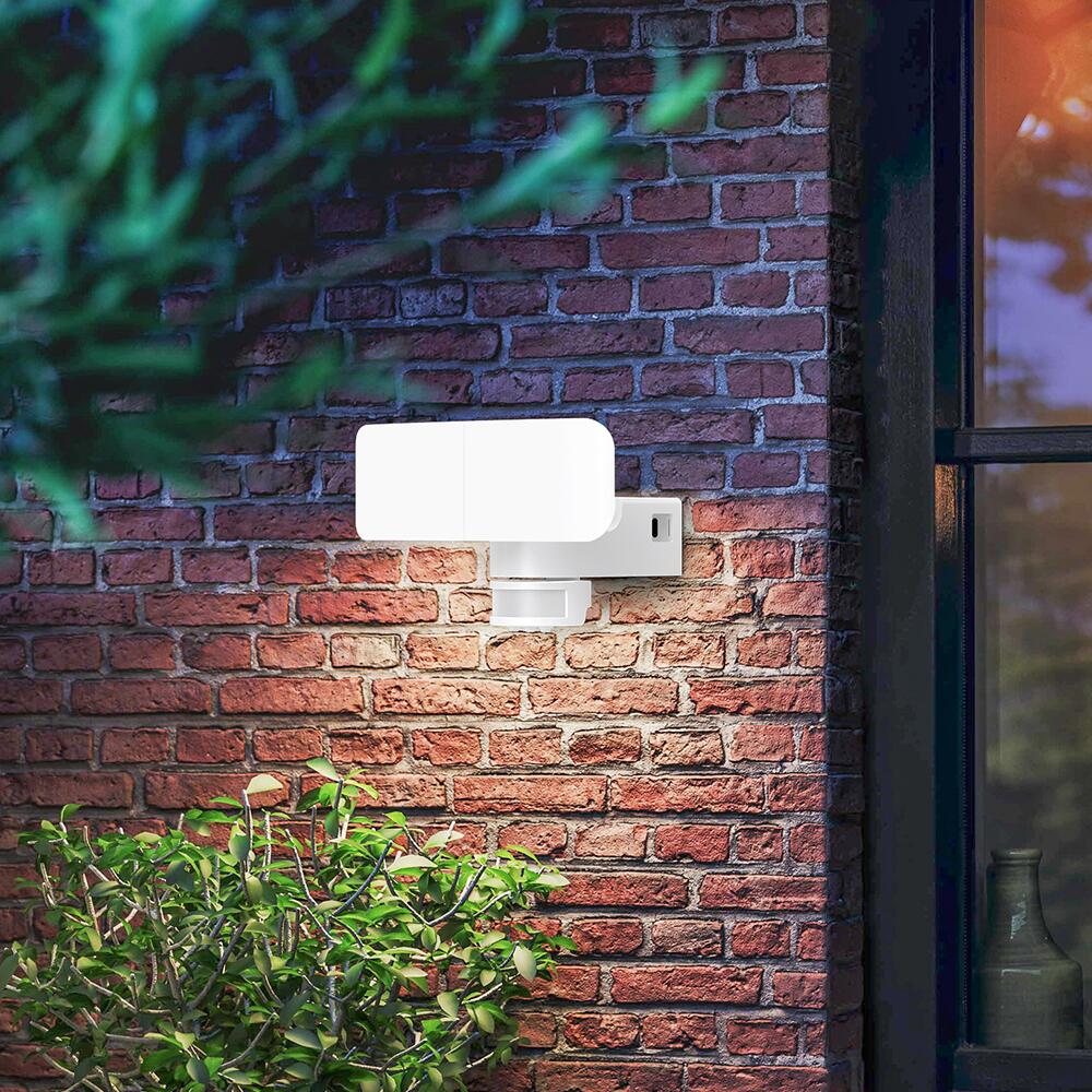 CORP ILUMINAT EXT. DE PERETE CU SENZOR 30W 4000K IP54 ALB 2 CORP ILUMINAT EXT. DE PERETE CU SENZOR 30W 4000K IP54 ALB - imagine 2
