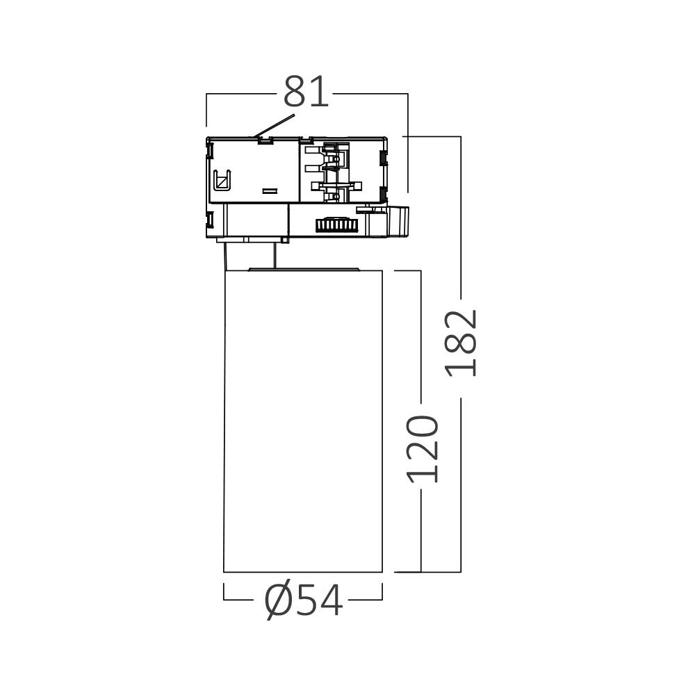SPOT LED PE SINA-P15-ALB 3in1 15W 1560LM TRIFAZIC 7 SPOT LED PE SINA-P15-ALB 3in1 15W 1560LM TRIFAZIC - imagine 7