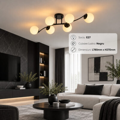 Lustra 6 Socluri E27 LZ70504-6