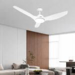 Lustra LED 24W 3 Functii cu Telecomanda si Ventilator Alb - imagine 7