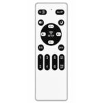 Lustra LED 32W 3 Functii Dimabila cu Telecomanda si Ventilator Negru - imagine 3