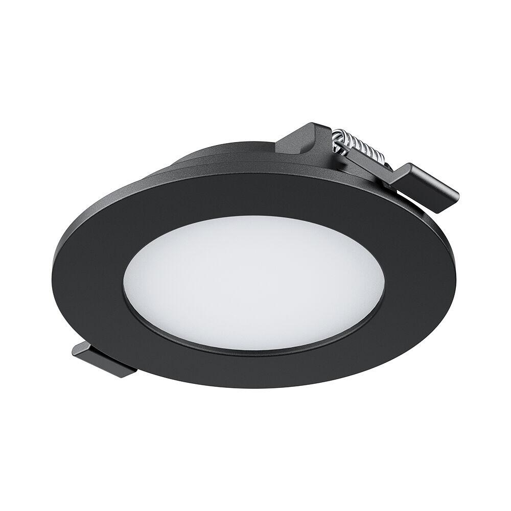 SPOT LED ROTUND ST 3W 220LM 3IN1 F:85MM IP40 NEGRU 3 SPOT LED ROTUND ST 3W 220LM 3IN1 F:85MM IP40 NEGRU - imagine 3