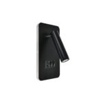 Aplica LED 13W cu Spot Reglabil, 2xUSB si Intrerupator, Neagra - imagine 3