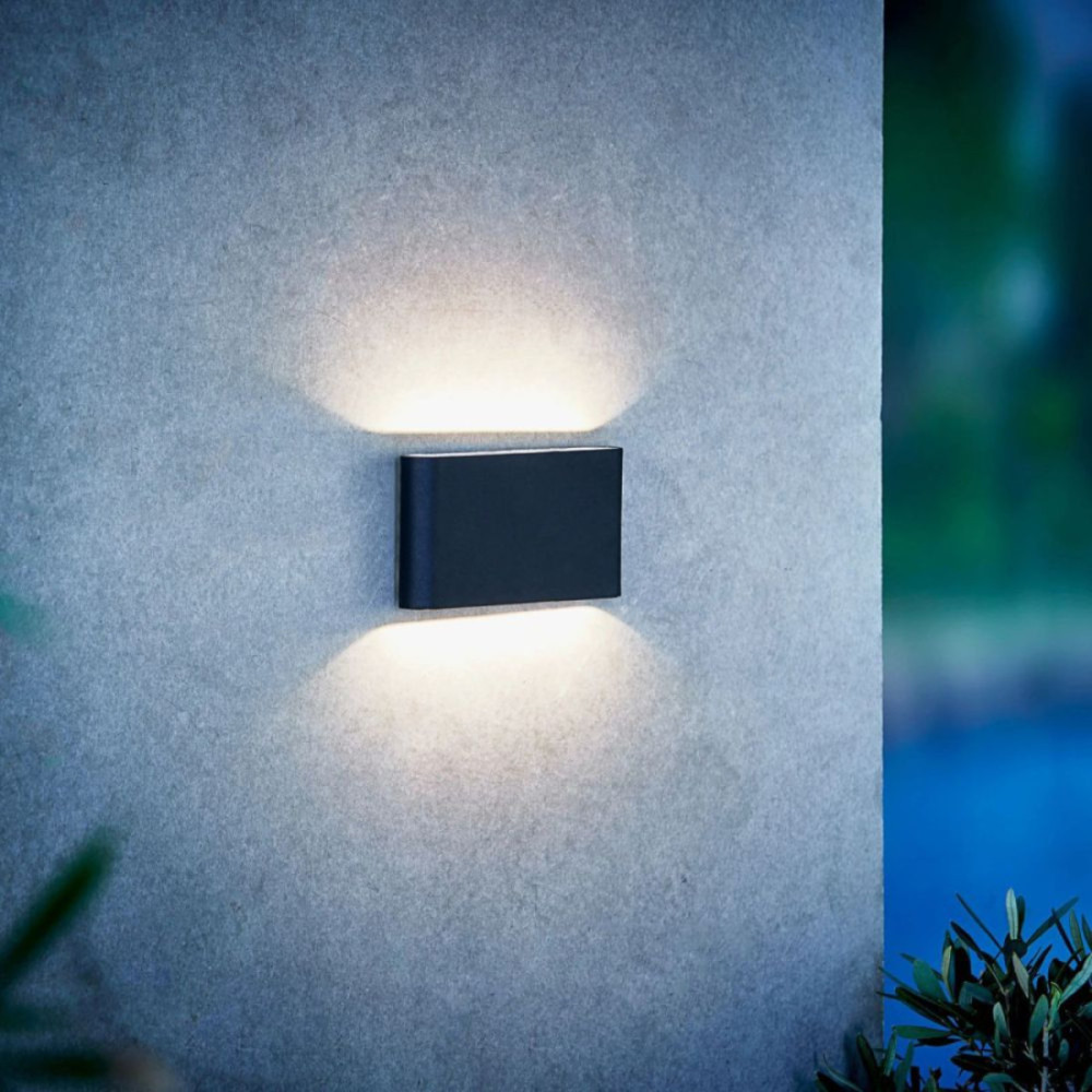 Aplica LED 2X6W Exterior Neagra LZ75967 5 Aplica LED 2X6W Exterior Neagra LZ75967 - imagine 5