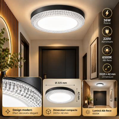 Aplica LED 36W Rotunda LZ6069A