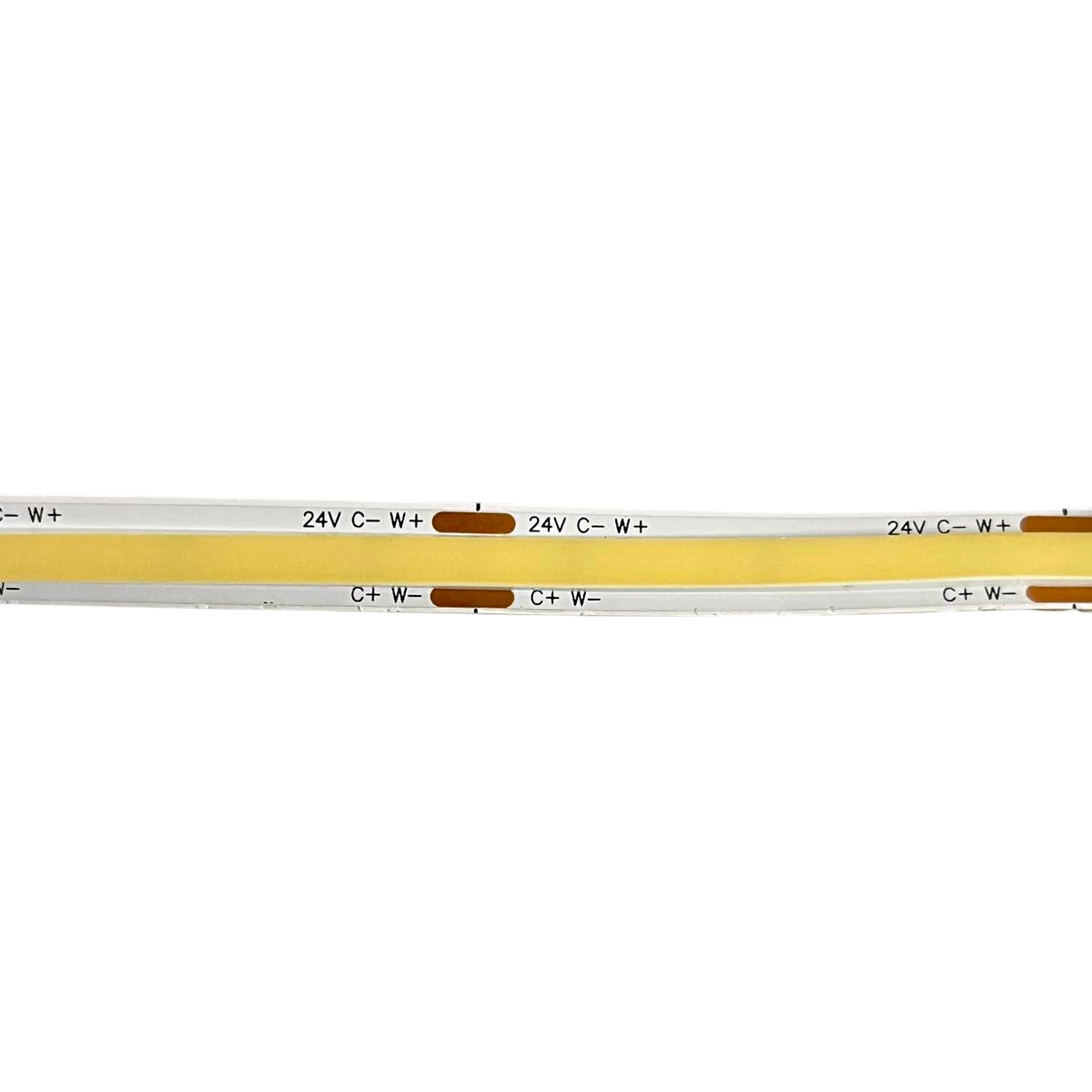 Banda LED COB 608 LED/ML CCT Interior 24V 2 Fire 2 Banda LED COB 608 LED/ML CCT Interior 24V 2 Fire - imagine 2