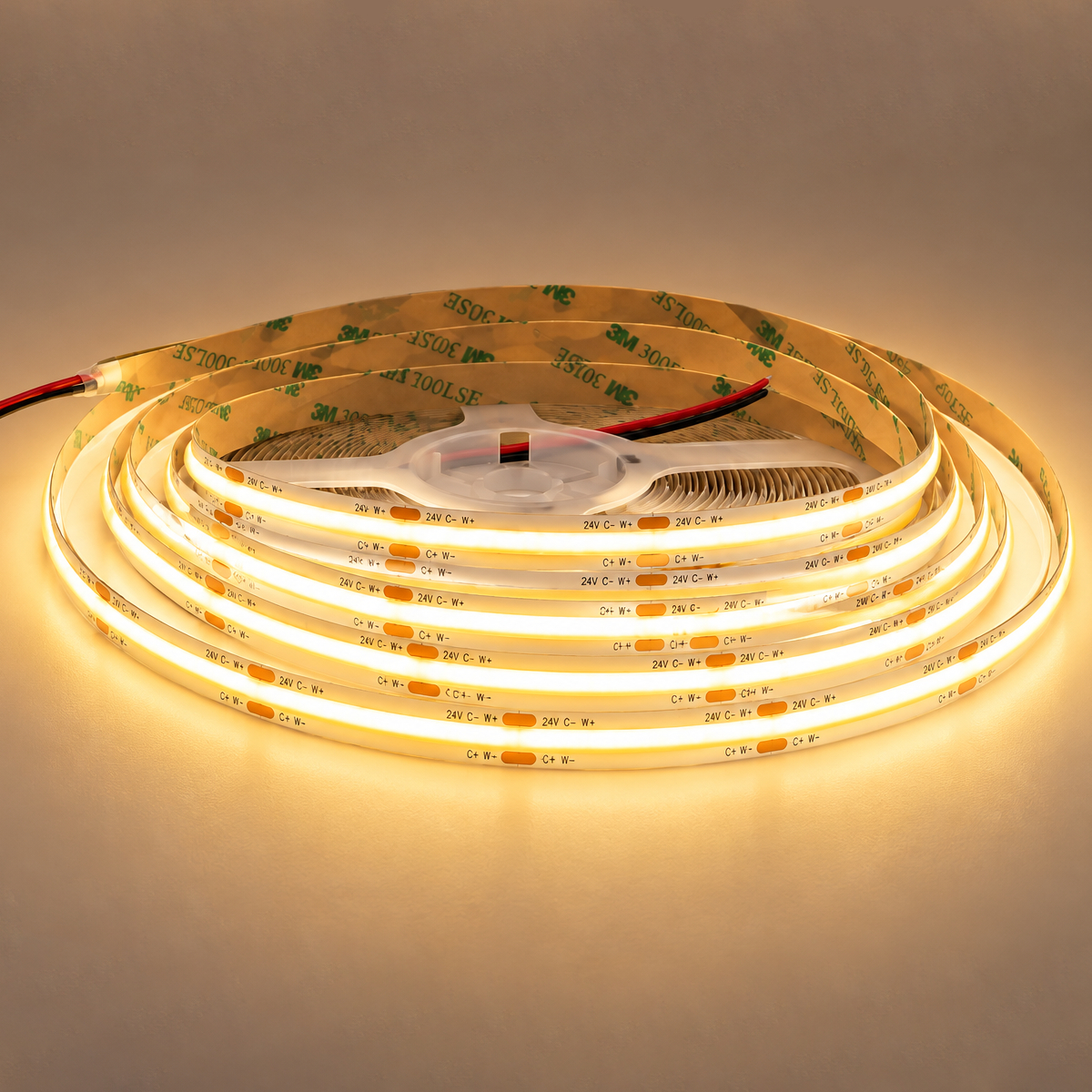 Banda LED COB 608 LED/ML CCT Interior 24V 2 Fire 4 Banda LED COB 608 LED/ML CCT Interior 24V 2 Fire - imagine 4