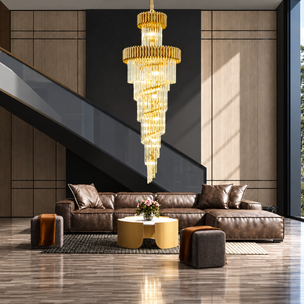 Candelabru 22 Socluri Auriu E14 LZ8032 3 Candelabru 22 Socluri Auriu E14 LZ8032 - imagine 3