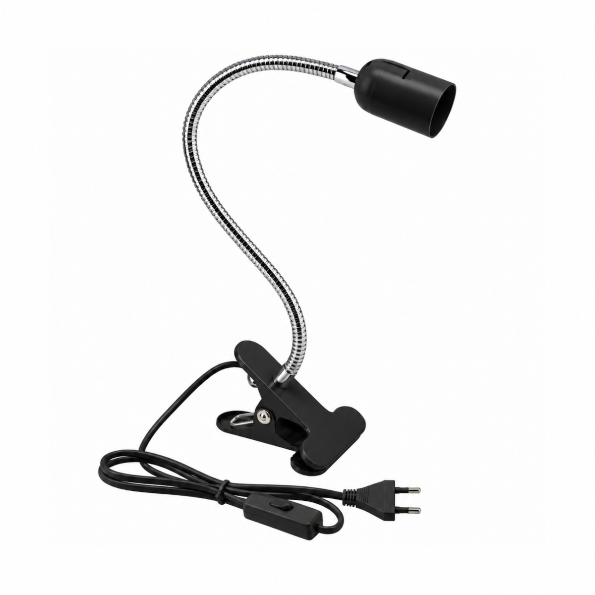 lampa-de-carte-led-neagra-1xe27-lz8545 Lampa de Carte LED Neagra 1xE27 LZ8545 - imagine 1