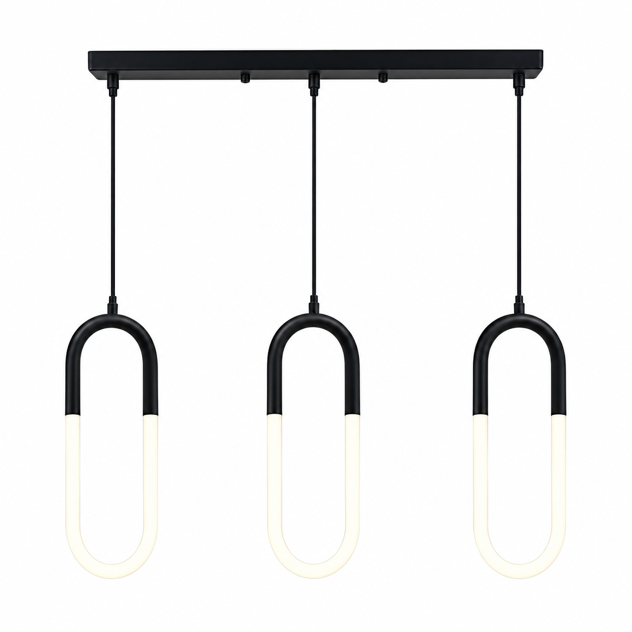 Lustra LED 54W Neagra 3 Functii LZ4080-3 3 Lustra LED 54W Neagra 3 Functii LZ4080-3 - imagine 3