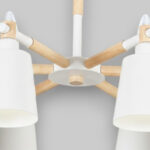 Lustra Vintage Alba 6 Socluri E27 THOR - imagine 4