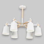 Lustra Vintage Alba 6 Socluri E27 THOR - imagine 2