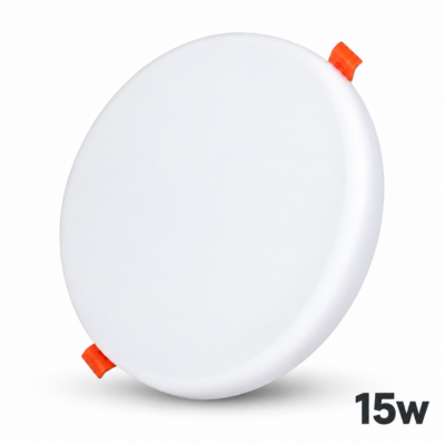 Spot LED 15W Rotund Mat Frameless Cleme Ajustabile