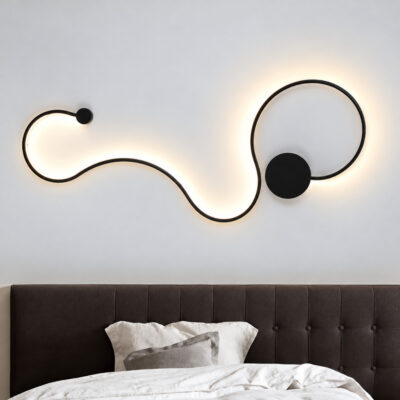 Aplica LED 24W Negru 3 Functii LZ6577