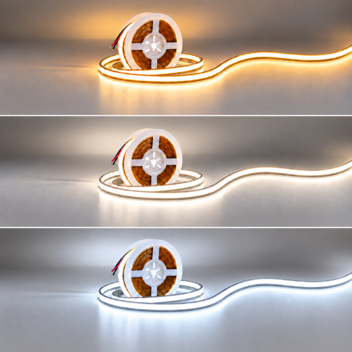 Banda LED COB 528 LED/ML Interior 24V Rola 5m Any Cut 5 Banda LED COB 528 LED/ML Interior 24V Rola 5m Any Cut - imagine 5