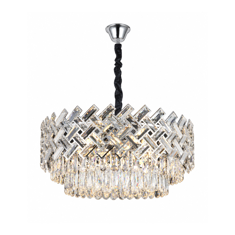 Candelabru 9 Socluri E14 Crom LZ331-600 2 Candelabru 9 Socluri E14 Crom LZ331-600 - imagine 2