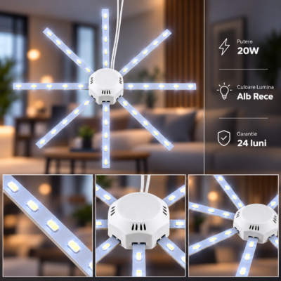 Kit LED Plafoniera 20W Stea
