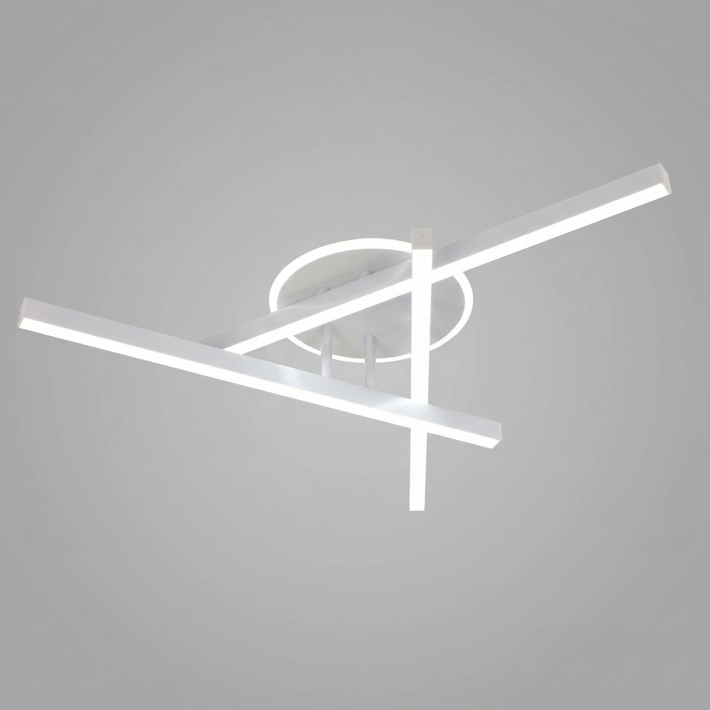 Lustra LED 46W Alba 3 Functii cu Telecomanda LZ113-3B+1 3 Lustra LED 46W Alba 3 Functii cu Telecomanda LZ113-3B+1 - imagine 3