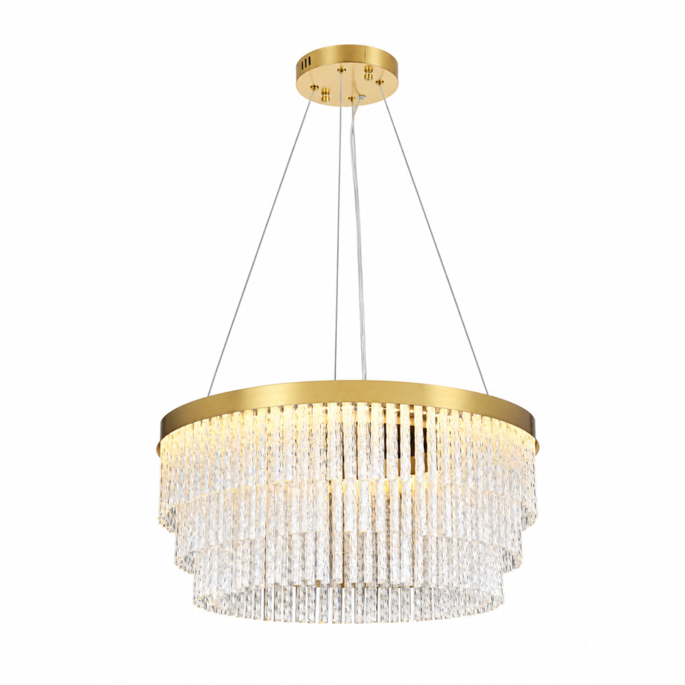 Lustra LED 89W Aurie 3 Functii LZ1020-500 2 Lustra LED 89W Aurie 3 Functii LZ1020-500 - imagine 2