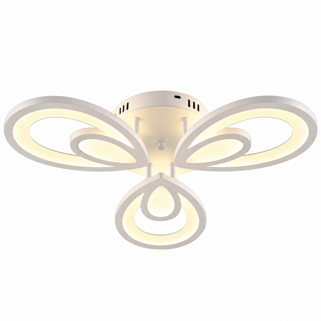Lustra LED 96W Alba 3 Functii LZ5150-3 3 Lustra LED 96W Alba 3 Functii LZ5150-3 - imagine 3