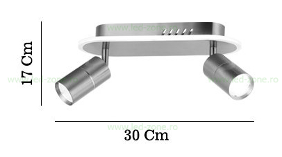 Aplica LED 44W 3 Functii CH8009 3 aplica led 44w 3 functii ch8009 2