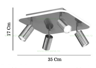 Aplica LED 78W 3 Functii CH8011 3 aplica led 78w 3 functii ch8011 2