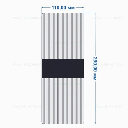 Aplica LED 4W Exterior LZ6473 4 aplica led 4w exterior lz6473 2