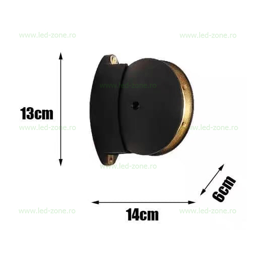 Aplica LED 6W Exterior LZ816 8 aplica led 6w exterior telecomanda lz816 7