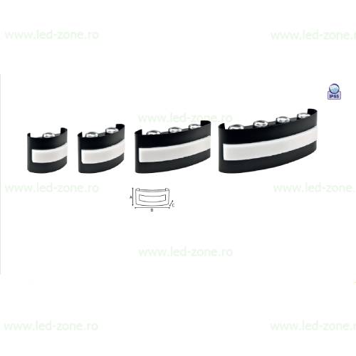 Aplica LED 5W Exterior NEUTRON-5 1 aplica led exterior neutron descriere