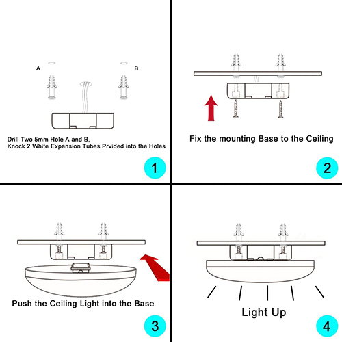 Aplica LED 48W Rotunda Slim UFO 4 aplica led 24w 36w slim ufo