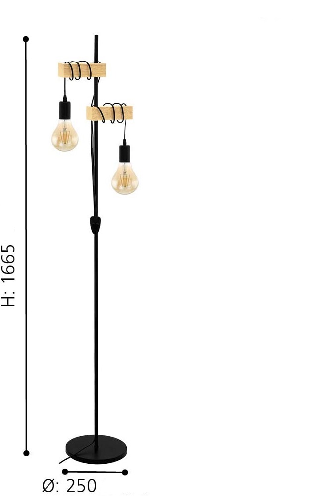 Lampadar Vintage 2 Pendule Townshend 4 lampadar vintage 2 pendule townshend descriere