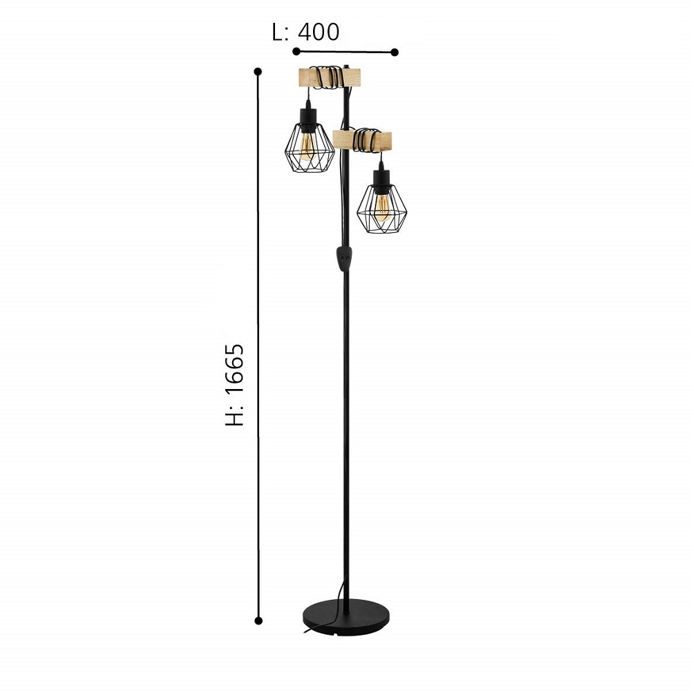 lampadar vintage 2 pendule townshend5 descriere