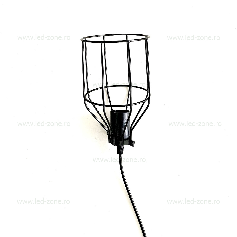 Pendul Soclu E27 Vintage Negru LZ01 5 pendul soclu e27 vintage negru lz03 2