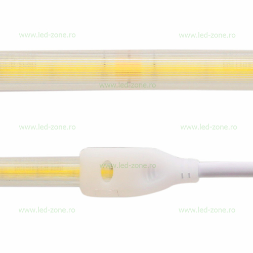 banda led cob 220v slim silicon clar 1