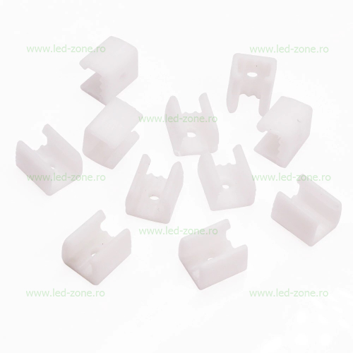 clema fixare banda led cob 13mm 220v 3