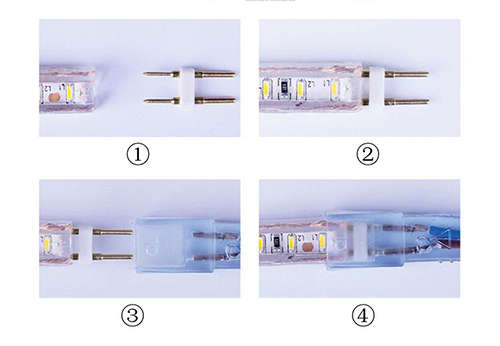banda led 2835 144 smd ml furtun silicon 220v 3