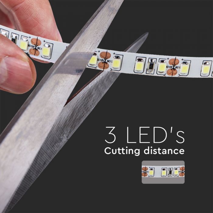Banda LED 2835 120 SMD/ML Interior 24V 5 banda led 2835 120 smd ml interior 24v rola 10m 4