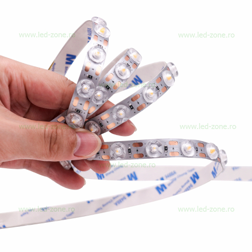 Banda LED 2835 48 SMD/ML Lupa 24V Rola 10m Diverse Culori 9 banda led 2835 48 smd ml lupa 24v rola 10m 1