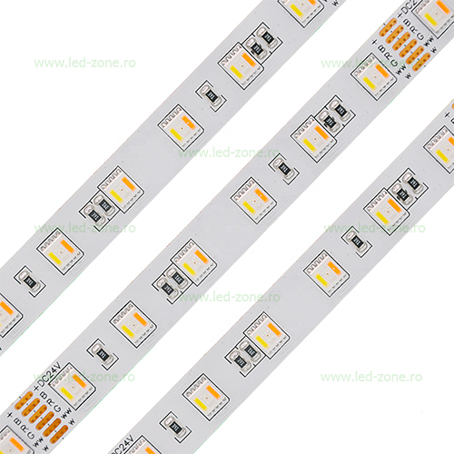 banda led 5050 60 smd ml rgbww interior 24v 5