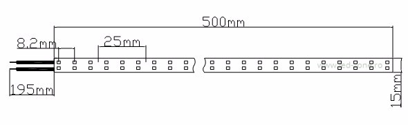 Banda LED 3528 240 SMD/ML Interior 2 Randuri 12V 4 banda led 3528 240 smd inteior 2 randuri cum se taie