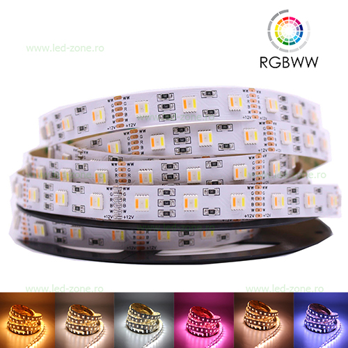 banda led 5050 60 smd ml rgbww interior 5