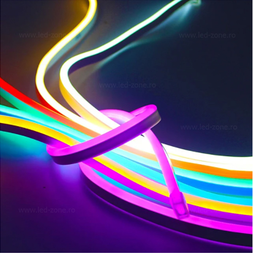 Conector Alimentare 2 Fire Neonflex 1 conector alimentare neonflex led ultra slim 12v 2