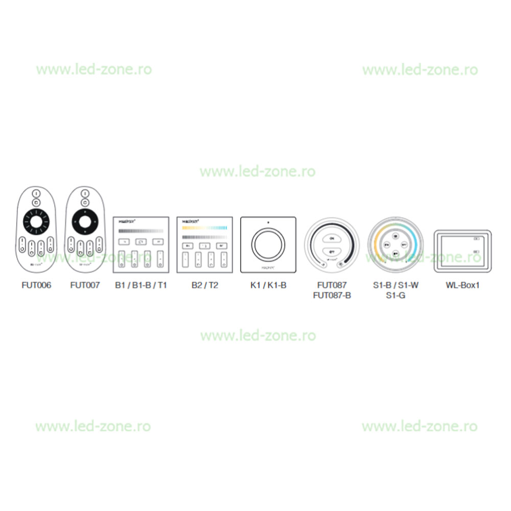 Spot LED Magazin 30W 4 Contacte CCT Smart 1 spot led magazin magnetic 12w cct smart 10