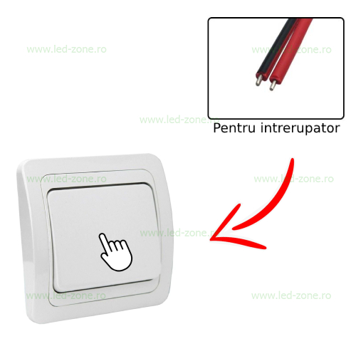 Mini Controller Banda LED Digitala IC 5-24V 8 mini controller banda led digitala ws2811 ic 24vv 5