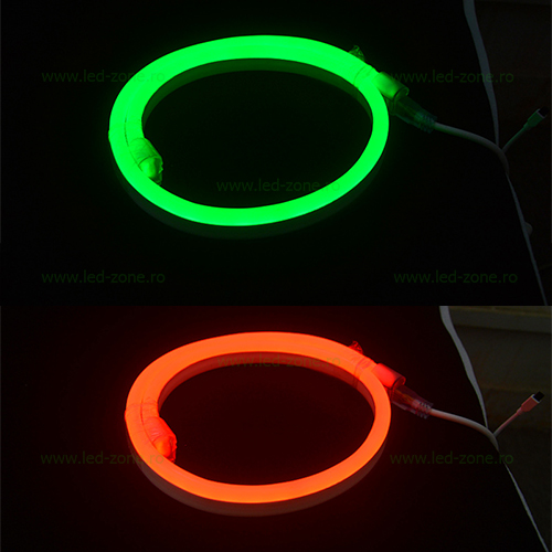 Controller Neon Flex RGB 15x26mm 220V 720W IR 5 controller neon flex rgb 220v 750w ir ip54 3