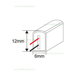 Profil Aluminiu 5cm Montaj Neon Flex Ultra Slim 5 profil aluminiu 5cm montaj neonflex ultra slim 3