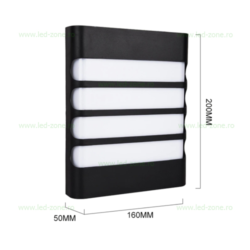 Aplica LED 24W Exterior BAT LZ9349 1 aplica led 20w exterior lz2013 1
