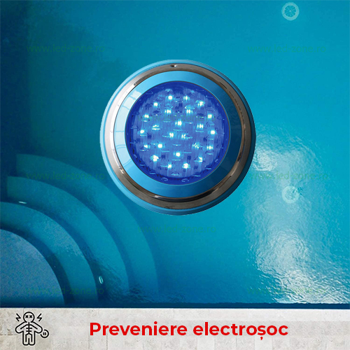 Spot LED Exterior 18W RGB 24V Piscina 6 spot led exterior 18w rgb 12v telecomanda submersibil 3