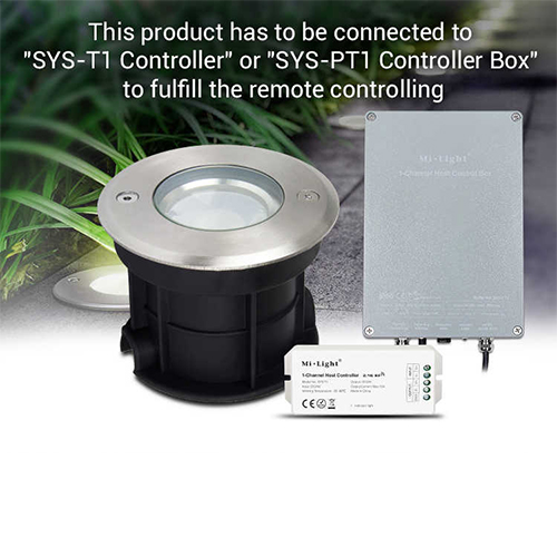 Spot LED Exterior Incastrabil 5W Smart RGBCCT 5 spot led exterior incastrabil 5w rgb 3 functii 4